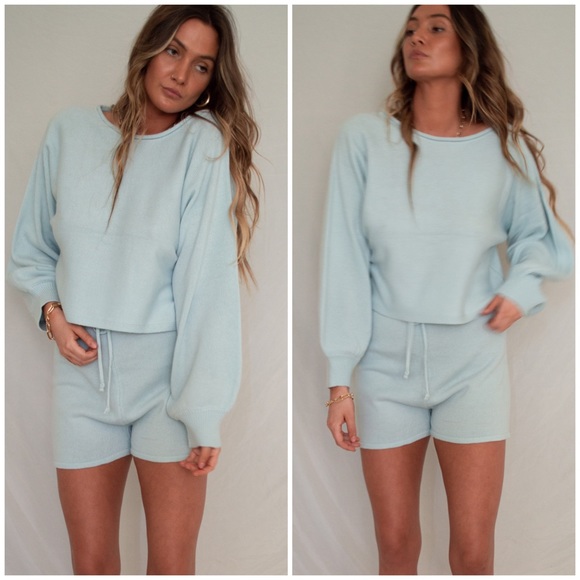 Sand Balloon Sleeve Loungewear - Picture 5 of 6